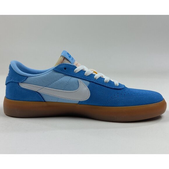 Nike SB Heritage Vulc Mens Coast White Psychic Blue Shoes Sneakers CD5010-401 - Picture 5 of 11